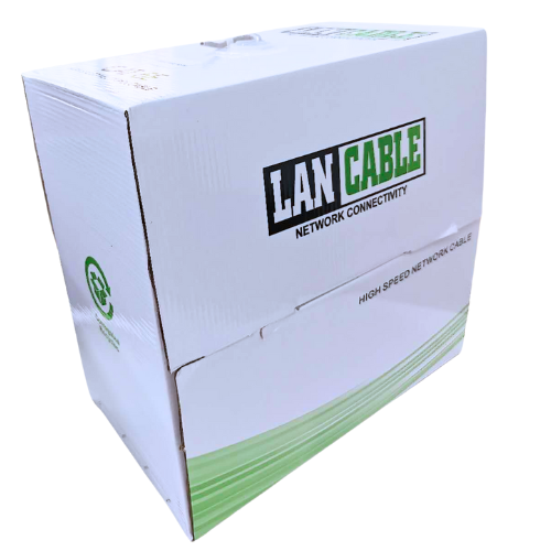 Cargue la imagen en el visor de la galería, Cat5E 305M 1000ft UTP Ethernet LAN Network Wire CCTV Internet Cable - Polar Tech Australia