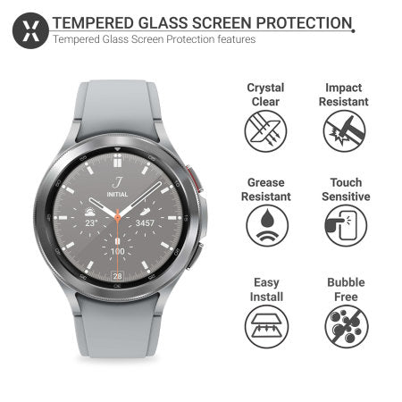 Load image into Gallery viewer, Samsung Galaxy Watch S6 - 9H Tempered Glass Screen Protector - Polar Tech Australia