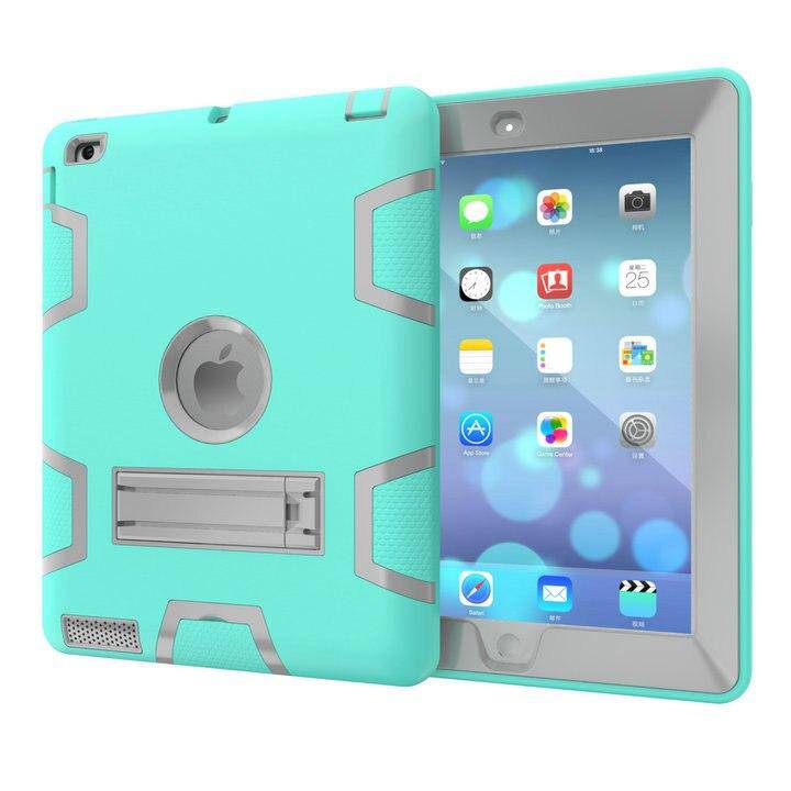 Load image into Gallery viewer, Apple iPad Pro 3/4/5/6 12.9" Defender Heavy Duty Drop Proof Rugged Protective Stand Case - Polar Tech Australia