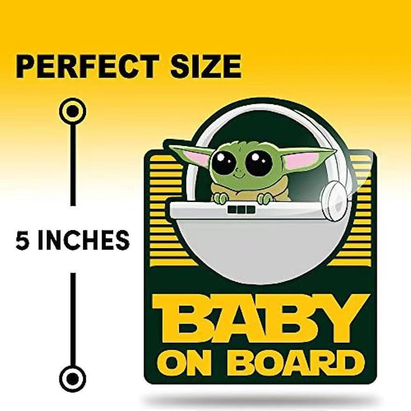 Cargue la imagen en el visor de la galería, Universal Stylish Baby On Board Car Sticker Safety Sign For Reflective & Weatherproof Safety Sticker - i-Station Mobile Phone & Electronic Device Repair and Accessories