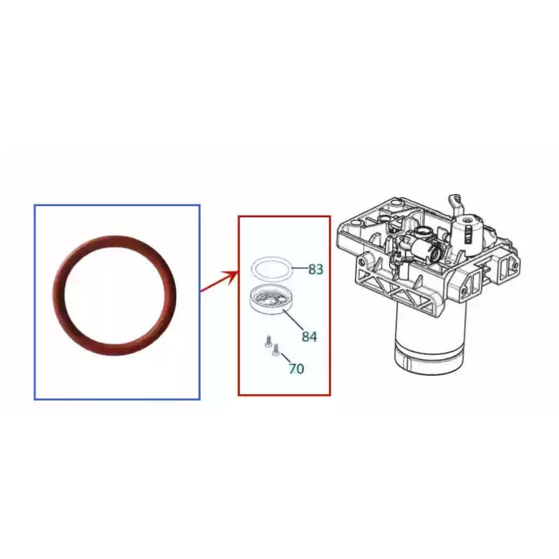 Load image into Gallery viewer, Genuine Original DeLonghi Coffee Machine - Universal Milk Frother Seal Ring Replacement Parts - Polar Tech Australia