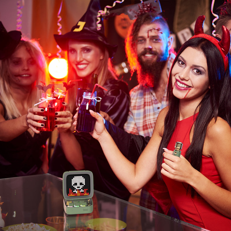 Cargue la imagen en el visor de la galería, Divoom Ditoo-Mic Mini Karaoke Machine Pixel Art Bluetooth Speaker Perfect Gift - Polar Tech Australia