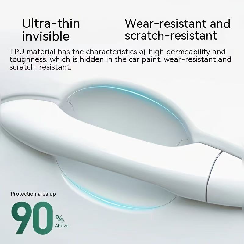 Cargue la imagen en el visor de la galería, Universal TPU Transparent Door Handle Protective Film – Scratch-Resistant & Self-Adhesive (8 Pcs) - i-Station Mobile Phone & Electronic Device Repair and Accessories