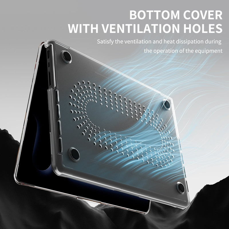 Load image into Gallery viewer, MacBook Air 13.6" 2025 (A3240) M4 Slim PC + TPU Scratch-Resistant Laptop Case - Polar Tech Australia