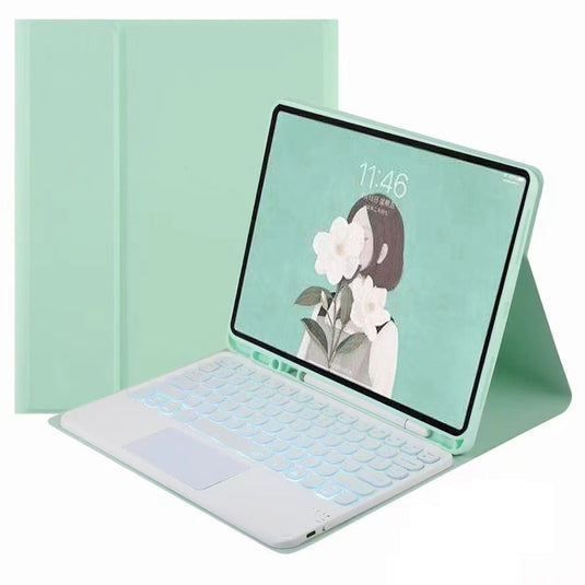 Samsung Galaxy Tab S10 FE Plus 13.1" (2025) Smart Wireless Trackpad Keyboard Mouse Flip Case - Polar Tech Australia