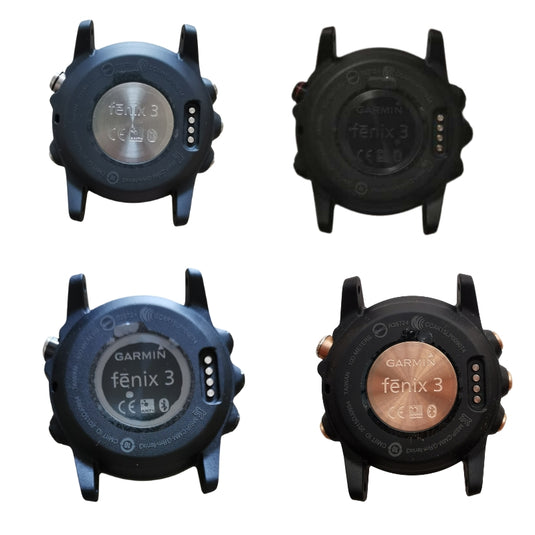 Garmin Watch Fenix 3 51MM- Back Battery Case Rear Cover Housing  Charging Port Replace Part - Polar Tech Australia
