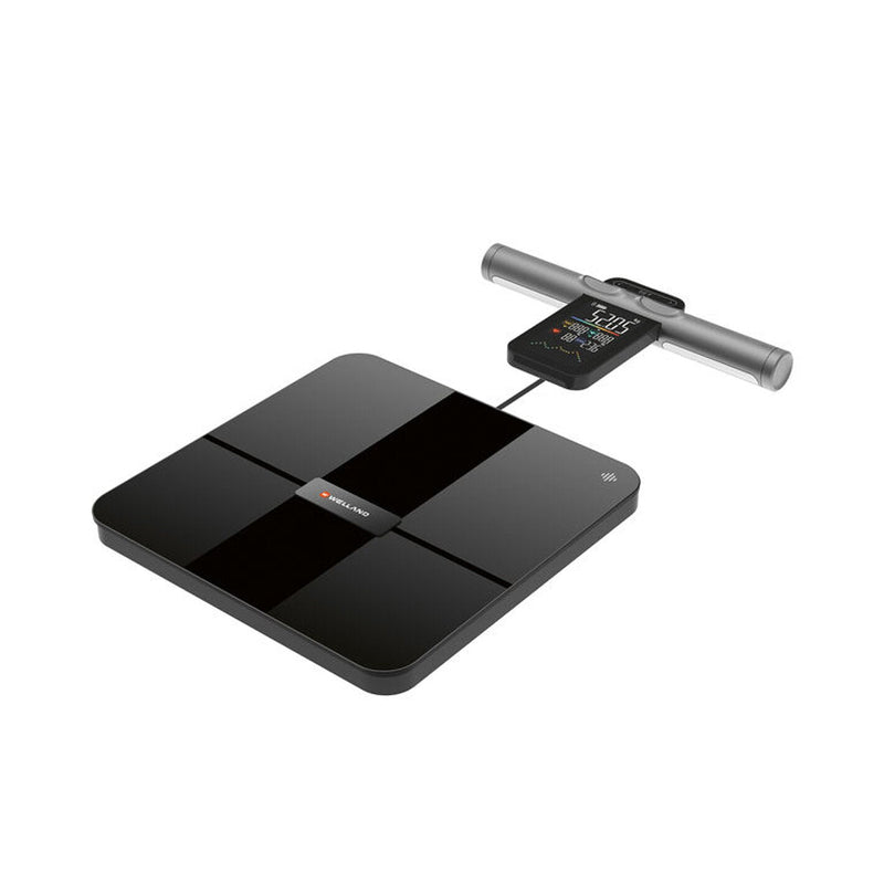 Chargez l'image dans la visionneuse de la galerie, Fitdays Wireless Bluetooth Professional 8-electrode Body Fat Scales with Hand Sensor Full Body Composition BMI Scale