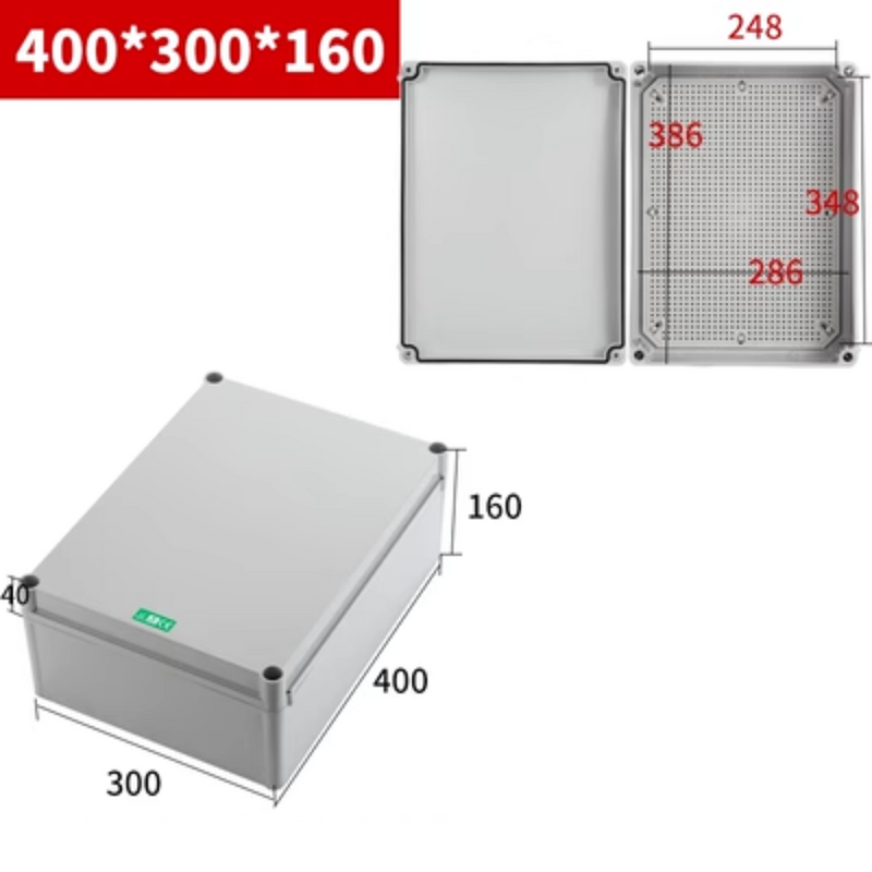 Load image into Gallery viewer, IP67 Waterproof indoor & outdoor ABS Plastic Electrical Junction Box Enclosure Box - Polar Tech Australia