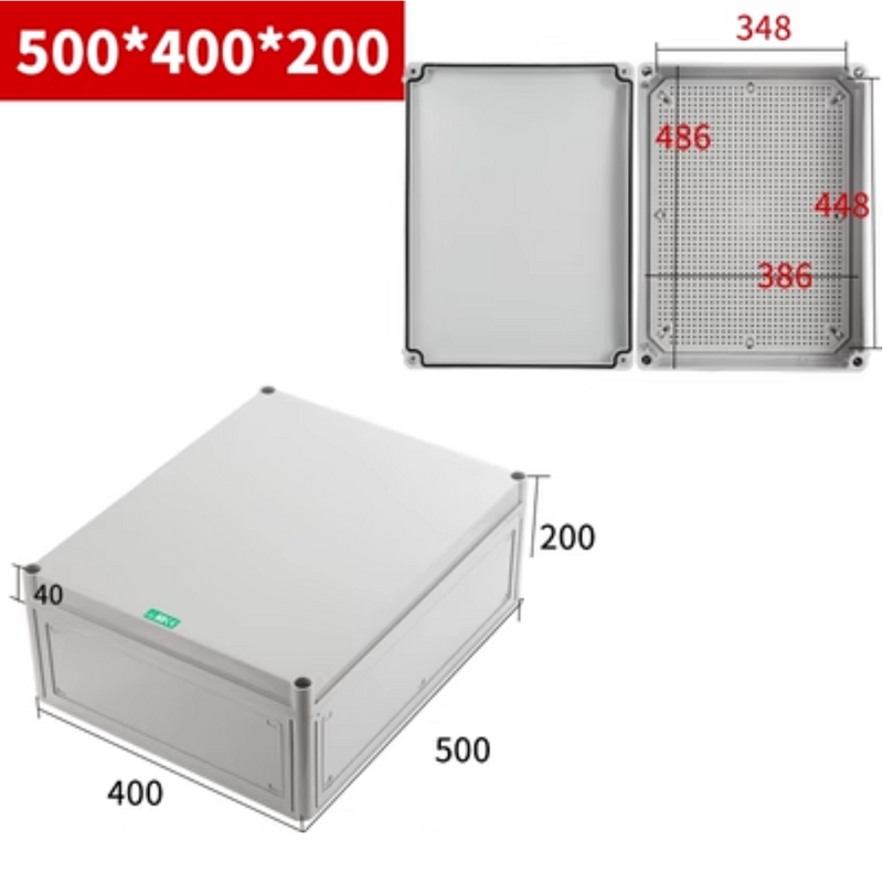 Load image into Gallery viewer, IP67 Waterproof indoor & outdoor ABS Plastic Electrical Junction Box Enclosure Box - Polar Tech Australia