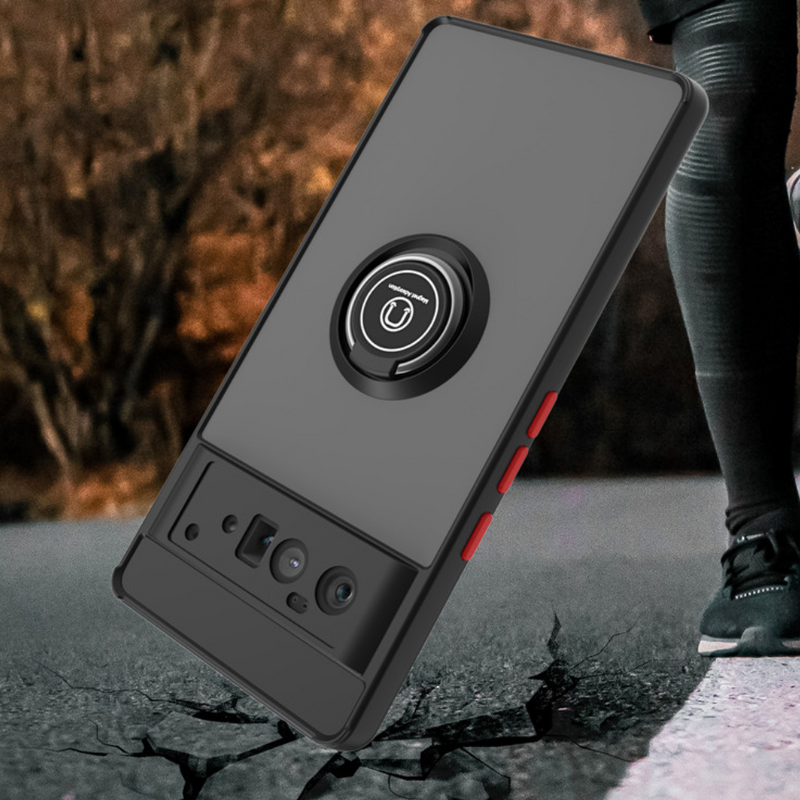 Load image into Gallery viewer, Google Pixel 7A (GWKK3) - GKS Magnet Magnetic Ring Holder Case - Polar Tech Australia