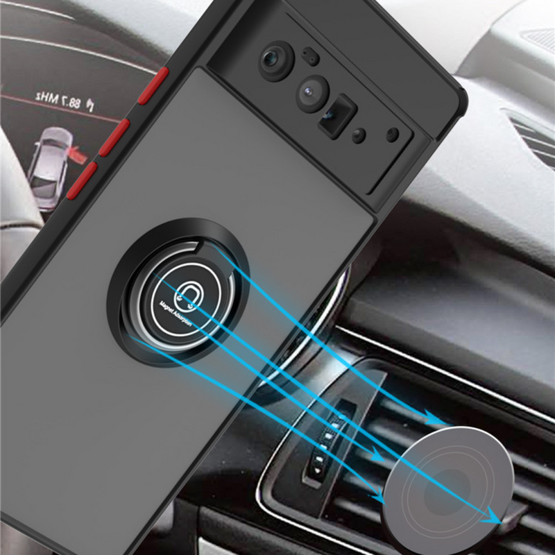 Load image into Gallery viewer, Google Pixel 7A (GWKK3) - GKS Magnet Magnetic Ring Holder Case - Polar Tech Australia