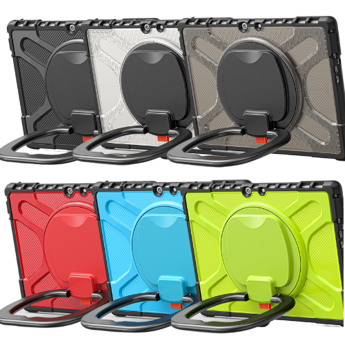 Load image into Gallery viewer, Microsoft Surface Pro 8 (1983) - 360 Degree Rotate Shockproof Heavy Duty Tough Stand Case Cover With Pen Holder - Polar Tech Australia