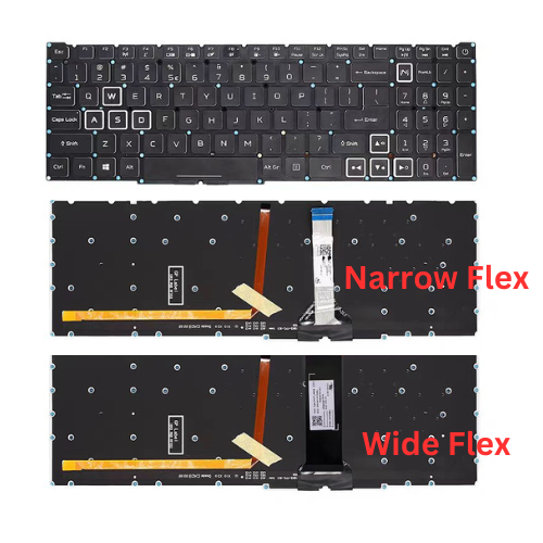 Cargue la imagen en el visor de la galería, Acer Nitro 5 AN515-56-58H8 N20C1 Replacement Keyboard US Layout - Polar Tech Australia