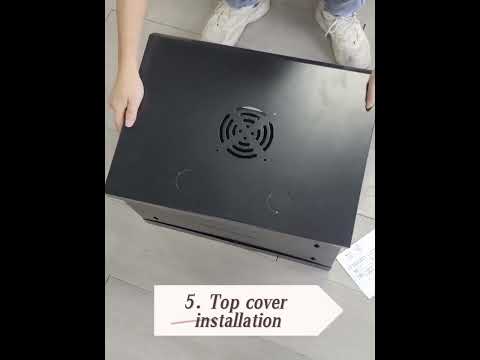 Cargar y reproducir video en Gallery Viewer, 4U 6U 9U 12U Heavy Duty Network Server CCTV PoE Switch Wall Mount Cabinet Rack Lockable Enclosure