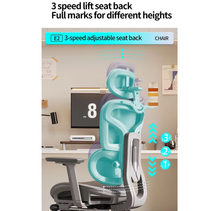 Load image into Gallery viewer, Deluxe Ergonomic Adjustable Breathable Mesh Comfortable Office Chair - Polar Tech Australia