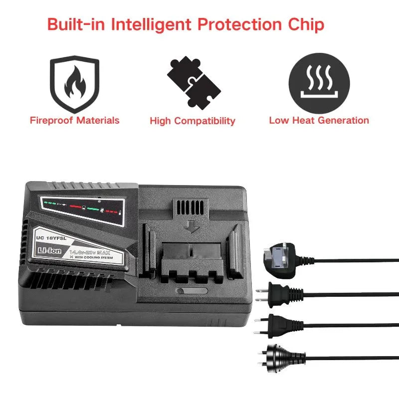 Chargez l'image dans la visionneuse de la galerie, Replacement Charger For Hikoki 14.4V-18V Electrical Tool Li-ion Battery - Polar Tech Australia