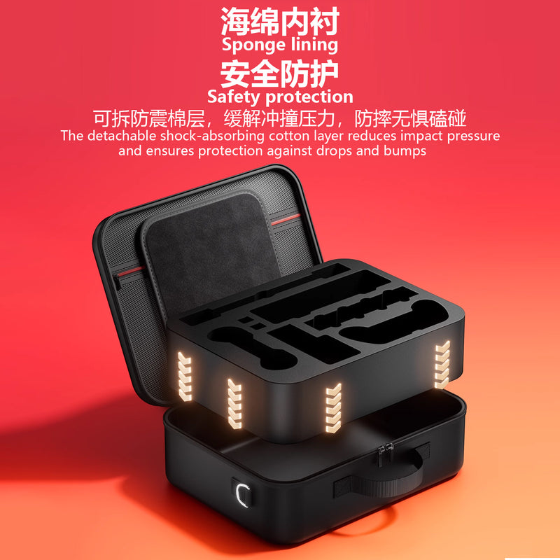 Chargez l'image dans la visionneuse de la galerie, Nintendo Switch 2  - Hard Shell Heavy Duty Waterproof All-in-one Multifunction Durable Carry Box Travel Storage Suitcase - Polar Tech Australia