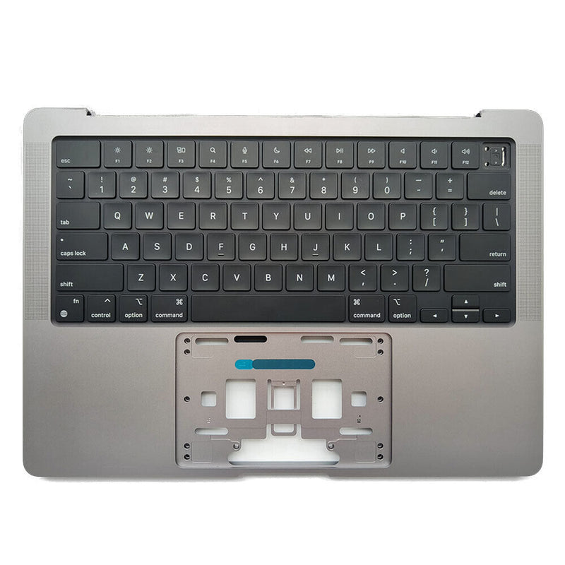 Cargue la imagen en el visor de la galería, MacBook Pro 14" A2442 (Year 2021) & A2779 (Year 2023) - Keyboard With Frame Housing Palmrest US Layout Assembly - Polar Tech Australia