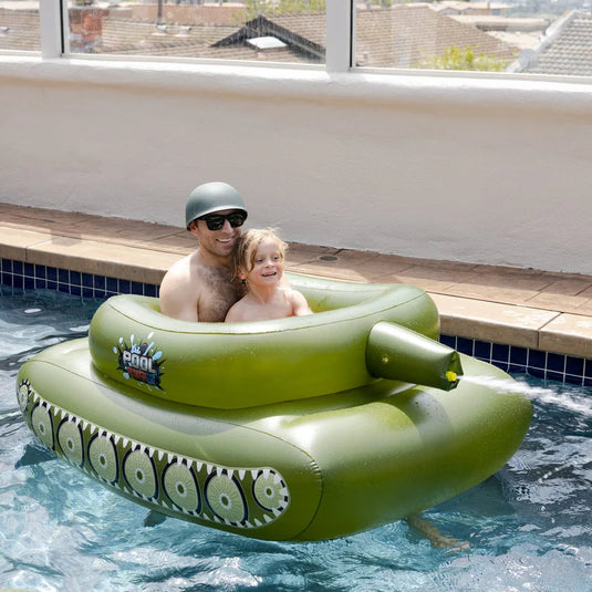 Pool Punisher Inflatable Toy Tank: Unleash Aquatic Mayhem - Polar Tech Australia