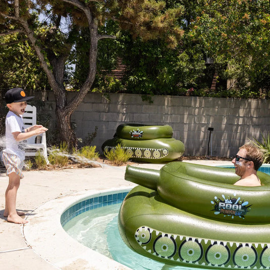 Pool Punisher Inflatable Toy Tank: Unleash Aquatic Mayhem - Polar Tech Australia