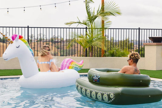 Pool Punisher Inflatable Toy Tank: Unleash Aquatic Mayhem - Polar Tech Australia