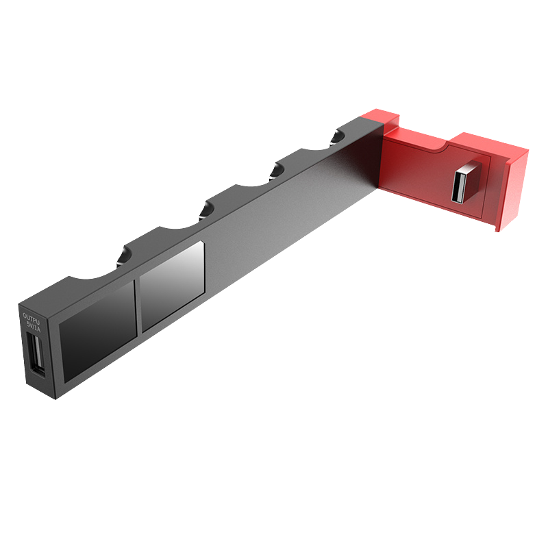 Load image into Gallery viewer, Nintendo Switch USB 2.0 Joy-Con Charger Base with 4 Joy-Con Charging Slots and Indicator Light - Polar Tech Australia