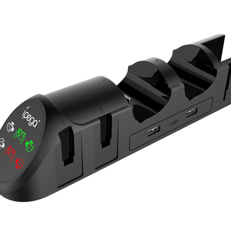 Load image into Gallery viewer, Nintendo Switch Joy-Con/Pro 6 in 1 Game Joystick Handle Controller Charging Base - Polar Tech Australia