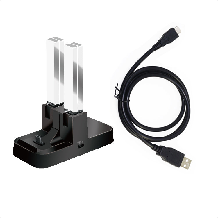 Load image into Gallery viewer, Nintendo Switch Joy-con Pro Colorful LED Charging Station Holder with Cable - Polar Tech Australia