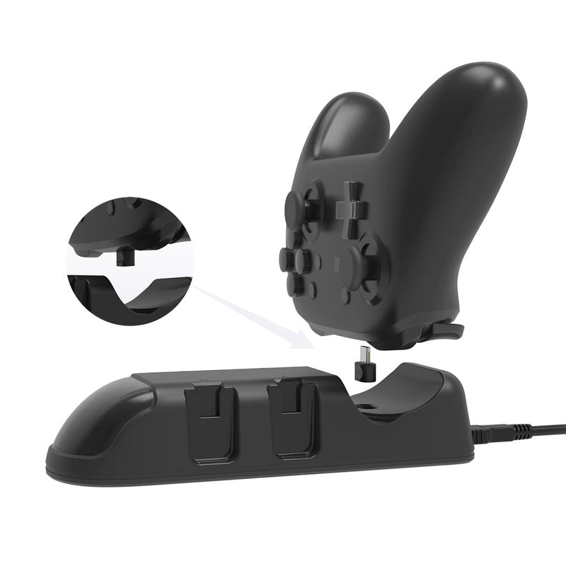 Cargue la imagen en el visor de la galería, Nintendo Switch Joy-con/Pro Controller 5 in 1 Smart Charging Stand - Polar Tech Australia