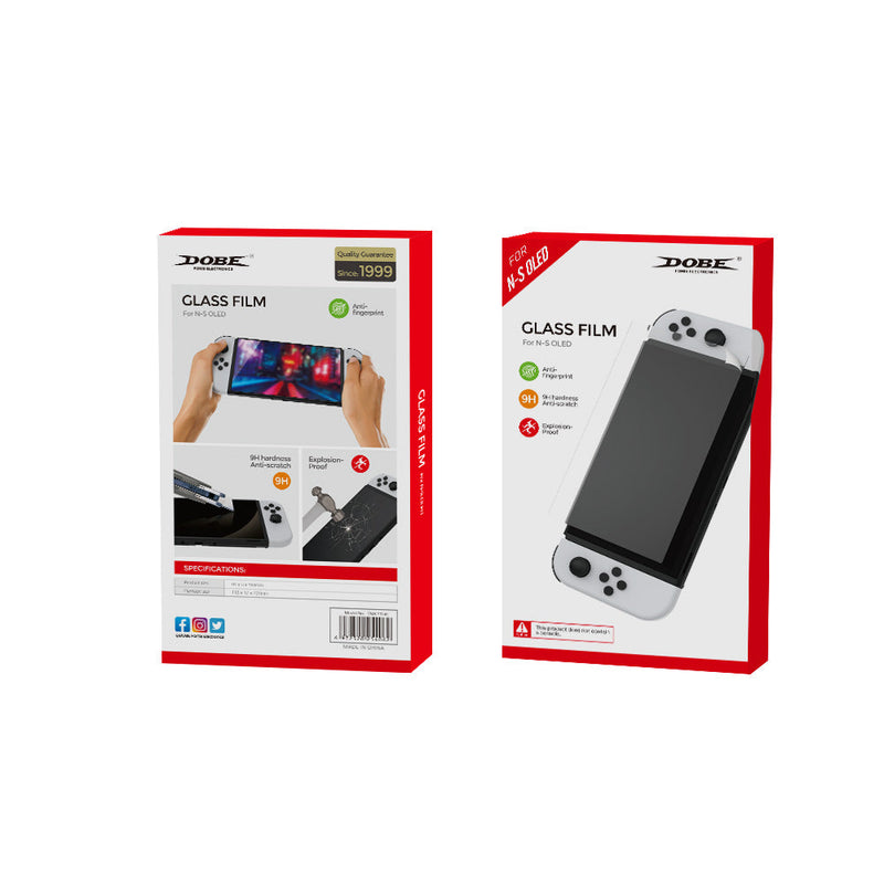 Cargue la imagen en el visor de la galería, Nintendo Switch OLED 2Pcs Anti-fingerprint Film 9H Tempered Glass Screen Protector - Polar Tech Australia