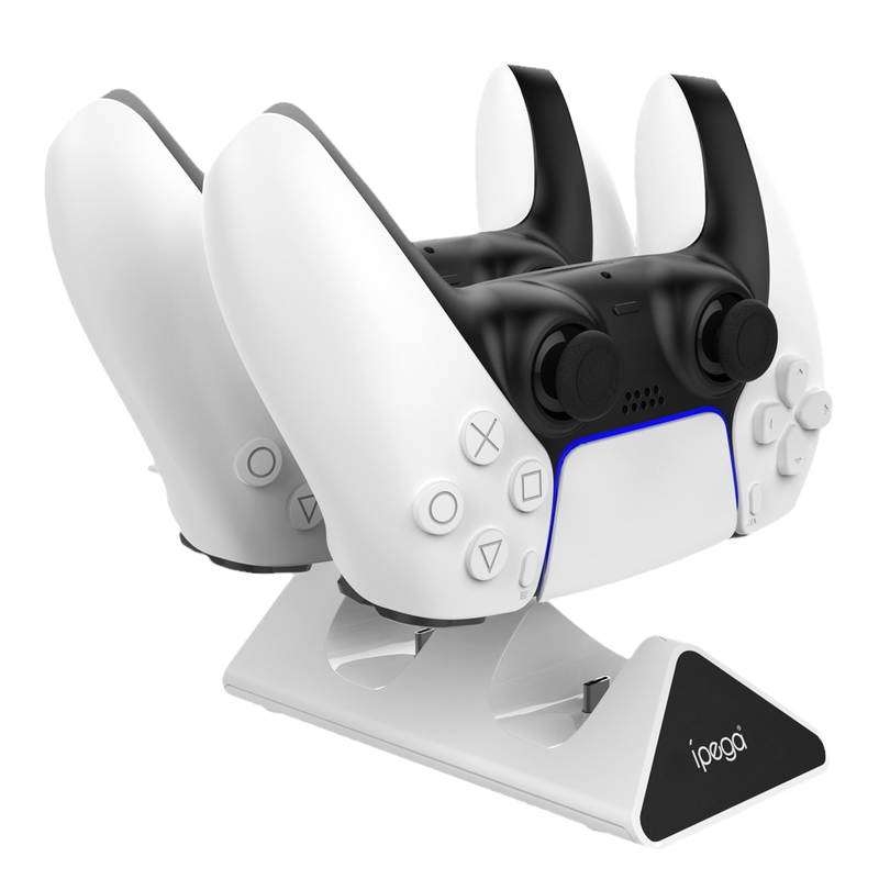 Load image into Gallery viewer, PS5 Gaming Controller Dual Docking Station Double Charging Base - Polar Tech Australia