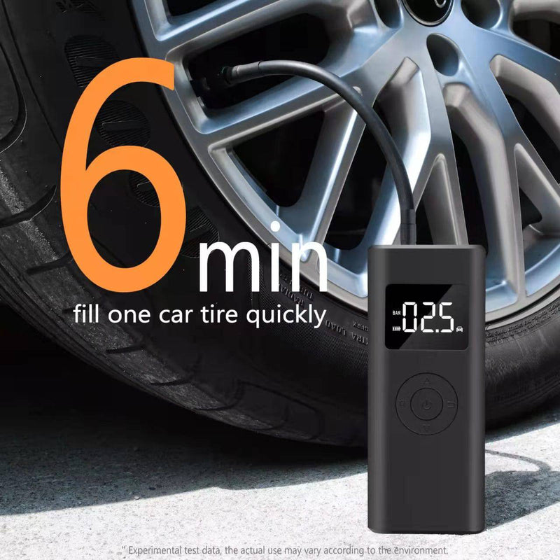 Cargue la imagen en el visor de la galería, 2 in 1 Wireless Electric Portable Mini Smart Air Pump Air Compressor Inflator & Power Bank - Polar Tech Australia