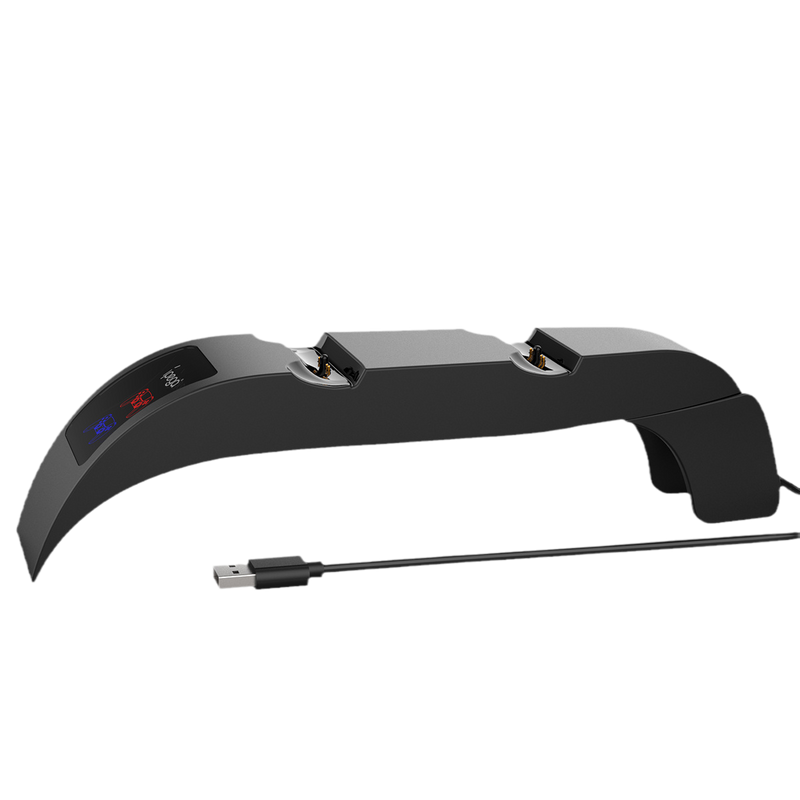 Load image into Gallery viewer, PlayStation 5 PS5 - Dual Controller Fast Dual Controller Fast Charging Dock Stand USB Station Base with Indicator Light - Polar Tech Australia