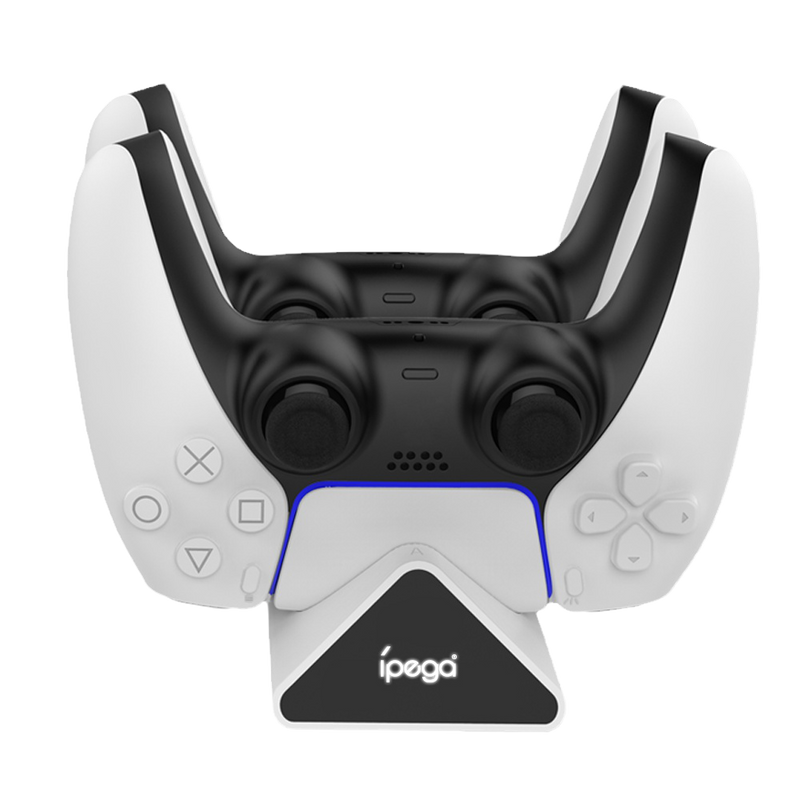 Load image into Gallery viewer, PS5 Gaming Controller Dual Docking Station Double Charging Base - Polar Tech Australia