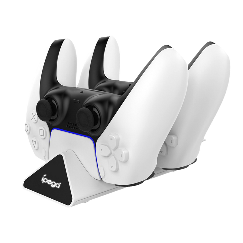 Load image into Gallery viewer, PS5 Gaming Controller Dual Docking Station Double Charging Base - Polar Tech Australia