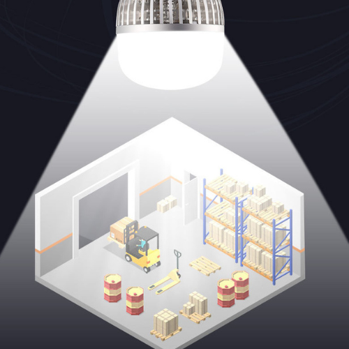 Cargue la imagen en el visor de la galería, Super Bright Factory Industry 50W 80W 100W 150W LED Bulbs Light Lamp E27 Head - Polar Tech Australia