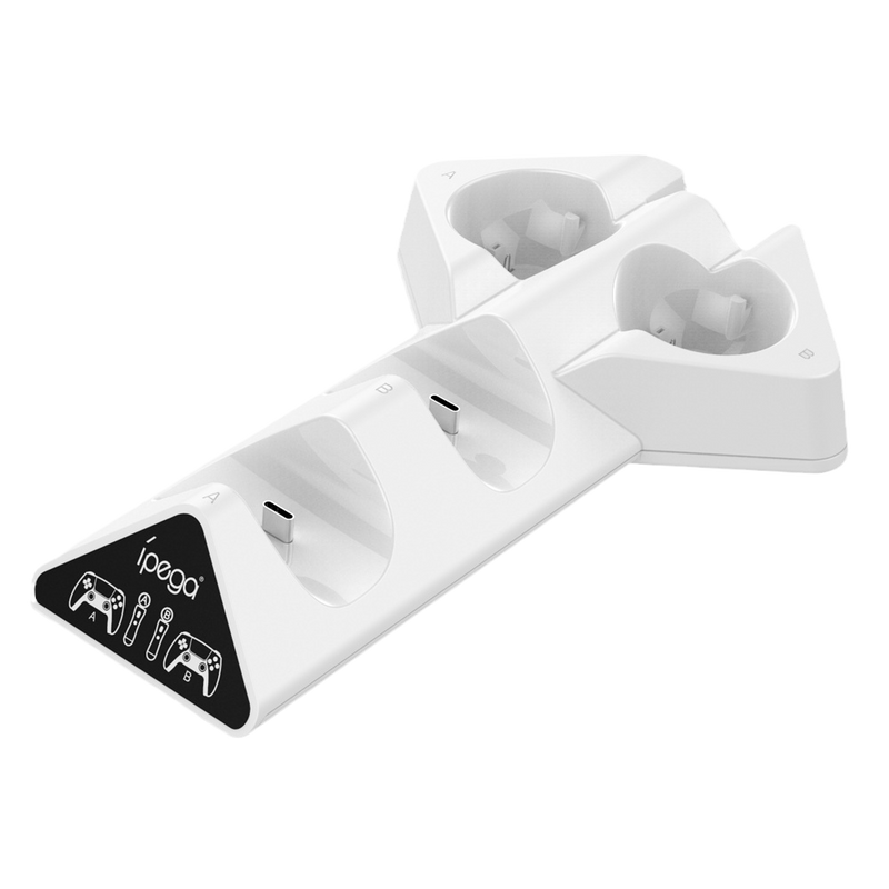 Load image into Gallery viewer, Playstation PS5 - 4 in 1 Game Controller Charging Dock Multi-function Gamepad Charging Stand & Controller Holder Stand - Polar Tech Australia