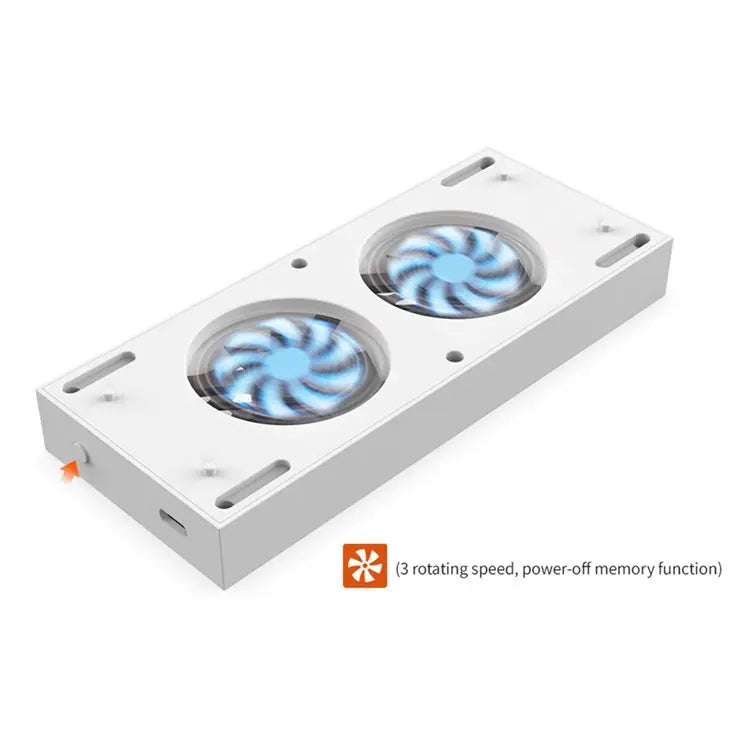 Cargue la imagen en el visor de la galería, Xbox Series S Vertical Cooling Stand Holder Dual Cooling Fan Base - Polar Tech Australia