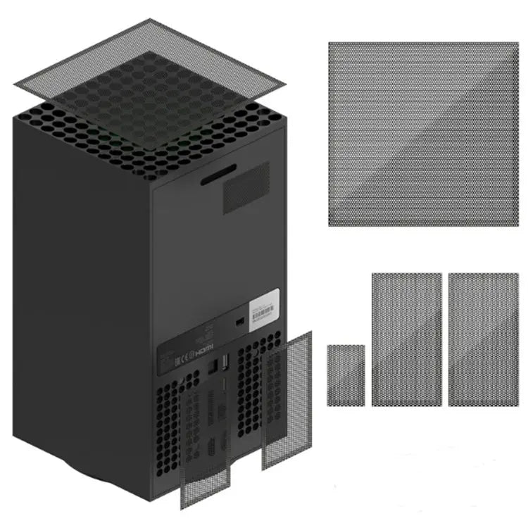 Chargez l'image dans la visionneuse de la galerie, Xbox Series X Game Console Mesh Dust Cover, PVC Heat Dissipation Dust-proof Net - Polar Tech Australia