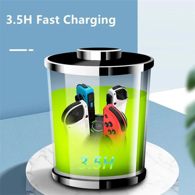 Cargue la imagen en el visor de la galería, Xbox Game Controller Battery Charging Base Station with 4 x 1100mAh Batteries - Polar Tech Australia