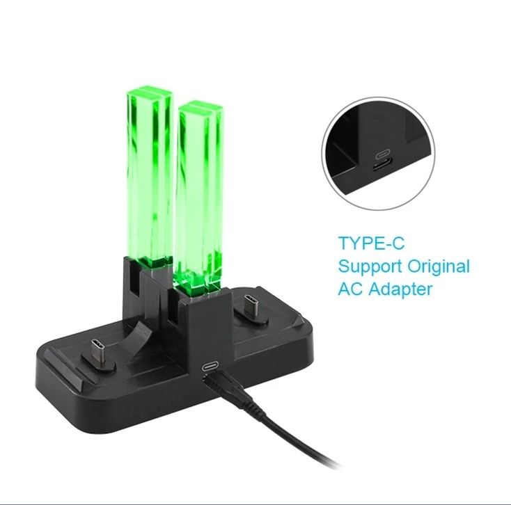 Cargue la imagen en el visor de la galería, Nintendo Switch Joy-con Pro Game Accessories Charging Dock Charger Station - Polar Tech Australia