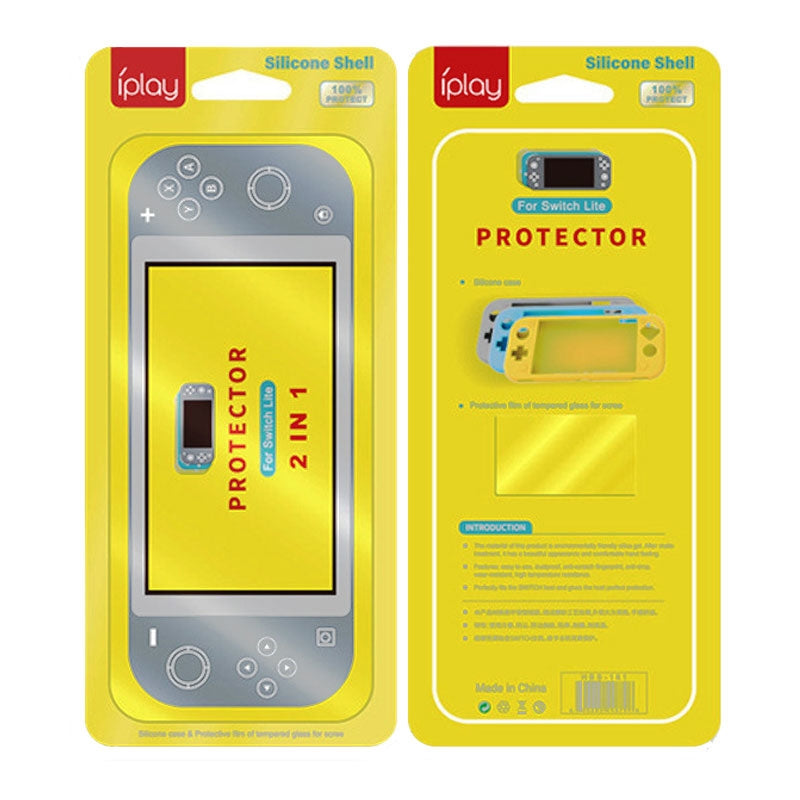 Chargez l'image dans la visionneuse de la galerie, Switch Lite Game Host Silicone Full Coverage Protective Case with Screen Protector(Mint Green) - Polar Tech Australia