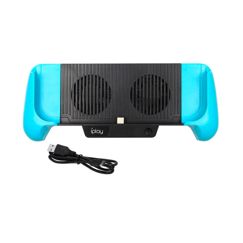 Load image into Gallery viewer, Switch Lite Host Charging Grips Stand Shell Cooling Fan(Blue) - Polar Tech Australia