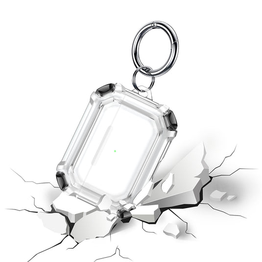 AirPods Pro Transparent Heavy Duty Protecive Case With Key Ring - Polar Tech Australia