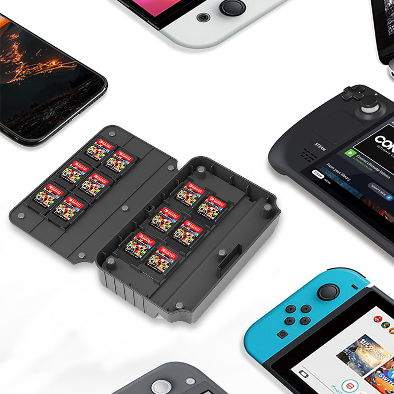 Cargue la imagen en el visor de la galería, Switch/Switch Lite/Switch OLED - Stand Holder Multi function Dock With Game Card Storage - Polar Tech Australia