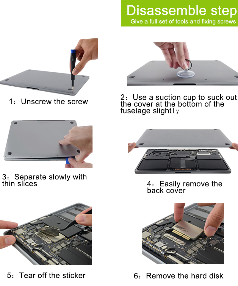 Chargez l'image dans la visionneuse de la galerie, 128GB/256GB/512GB/1TB SSD Hard Drive For MacBook Pro A1708 (13-inch, 2017) - Polar Tech Australia