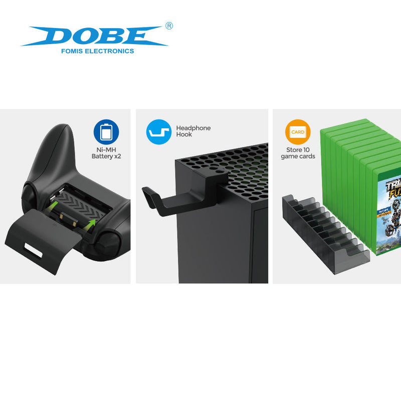 Cargue la imagen en el visor de la galería, Xbox Series X - All in one Multi function Dock Station Controller Charging Slot & Game Disc Slot - Polar Tech Australia