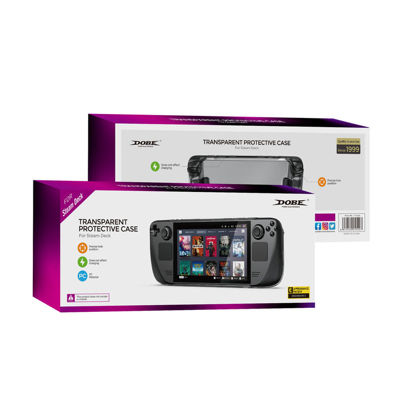 Chargez l'image dans la visionneuse de la galerie, Steam Deck Transparent Hard Shell Protection Case - Polar Tech Australia