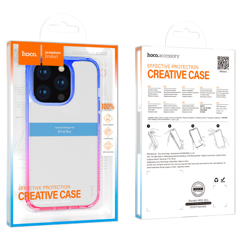Cargue la imagen en el visor de la galería, HOCO Apple iPhone 14/14 Plus/14 Pro/14 Pro Max TPU Colour Case - Polar Tech Australia