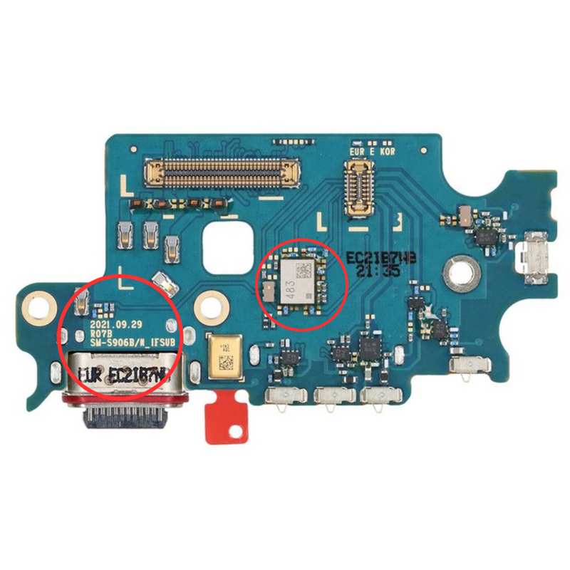 Load image into Gallery viewer, Samsung Galaxy S22 Plus 5G (SM-S906) Charging Port & Sim Reader & Mic Sub Board - Polar Tech Australia